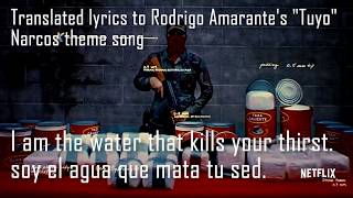 Narcos Theme Song Translated [upl. by Marsden]