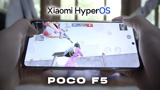 TEST HYPER OS DI POCO F5 BERMAIN PUBG MOBILE 90 FPS  APAKAH MASIH NGEFRAME   POCO F5 PUBG TEST [upl. by Loy954]