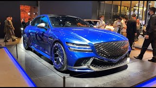 All New Genesis G80 EV Magma Concept Walkaround—2024 Beijing Motor Show [upl. by Eilujna426]