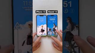 iPhone 13 vs Xiaomi 13🔥So who wins for youshorts viral trending iphone xiaomi [upl. by Horan]