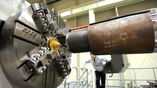 The worlds largest lathe in operation [upl. by Elsie707]