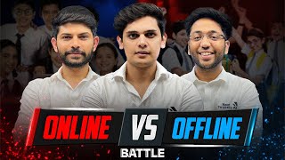 Online vs Offline Battle 🔥  Class 9th and 10th  Next Toppers [upl. by Ajnek]