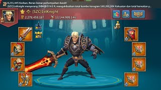 1stKnight MAX TITAN COME FOR MY RALLY TRAP25 M COUNTERED WITH FAKE GEARSLords mobild [upl. by Randy]