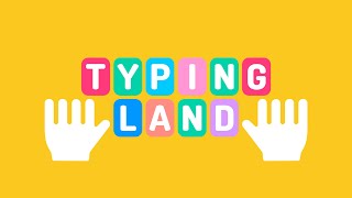 Typing Land  A fun and exciting FREE typing game [upl. by Graaf776]