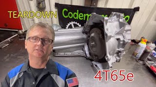 Chevrolet 4T65E automatic transmission teardown break down [upl. by Abdu850]