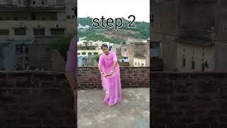 Ghoomar dance steps Rajasthani dance stepsDeepali kanwar [upl. by Weinrich]