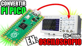 Osciloscopio con Raspberry PI Pico [upl. by Shutz]