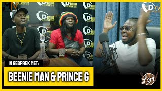 🎤🏙️ Muziek amp Maatschappij • Damaru in gesprek met Beenie Man amp Prince G Suriname [upl. by Etsirhc]