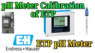 pH Meter Calibration with Endress Huser [upl. by Trab]