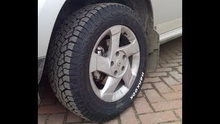 HANKOOK dynapro atm rf10 23560r16 сменил AMTEL Cruise 4x4 21565R16 [upl. by Dauf]