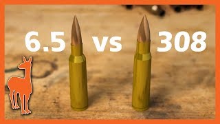 308 vs 65 Creedmoor Is 65 Creedmoor always the best long range round Pt 4 of Mile Rifle [upl. by Cutcliffe]