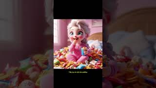 Elsa gặp gián hoạthình elsa cartoon letitgo disney frozen3 [upl. by Ames]