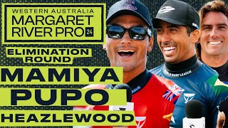 Barron Mamiya Miguel Pupo Reef Heazlewood  Western Australia Margaret River Pro 2024 [upl. by Nivla257]