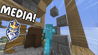 Mi PRIMER VIDEO siendo MEDIA en SOLOLEGENDS 🎥  Minecraft HCF [upl. by Ecad881]