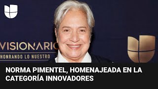 quotTenemos que defender la humanidadquot la hermana Norma Pimentel es homenajeada en UniVisionarios [upl. by Zechariah]