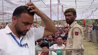 Dr Jatinder Singh speech at Kishtwar Home Minister rally at Chowgan ground Watch like share [upl. by Nueovas760]