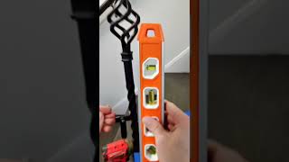 Easy way to Install Iron Balusters on Stair railings [upl. by Yrad]