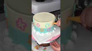 Gradient Underwater World Cake Decoration cake [upl. by Aihsei104]