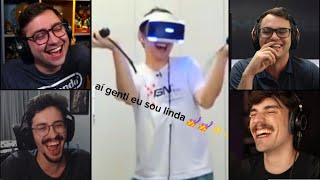 COLEGAS DE NOITADA REAGEM AO TIKTOK DO ALAN DO PASSADO DANÇANDO NO VR KKKKK [upl. by Juana704]