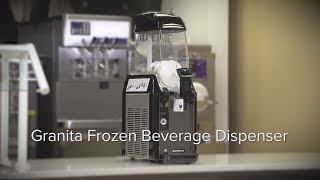 Vollrath Frozen Beverage Granita Machine  Setup amp First Use [upl. by Acirrej]