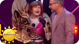 The Masked Singer 2023 Das Okapi wurde am Samstag enttarnt  SAT1 Frühstücksfernsehen [upl. by Moth348]