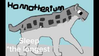 Concept sounds for my homotherium [upl. by Janela437]