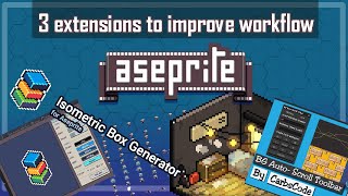 Three ASEPRITE extensions you MUST have [upl. by Inat]