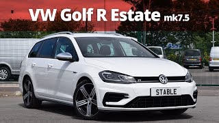 001  2018 Volkswagen Golf R Estate MK75 Walkaround 4K [upl. by Acinoryt]