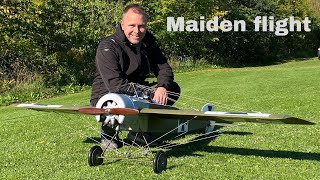 Fokker Eindecker maiden flight [upl. by Sybila]