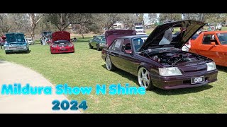 2024 Mildura Show N Shine [upl. by Enos541]