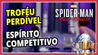 🏆 SpiderMan Miles Morales  Troféu perdível ESPÍRITO COMPETITIVO bronze  PS4  PS5 [upl. by Jude712]