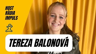 Tereza Balonová Mám štěstí na dobré lidi v kapele [upl. by Estelle]