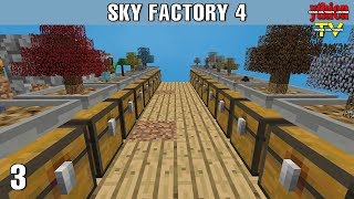 Sky Factory 4 03  Những Cây Cơ Bản [upl. by Aikem518]