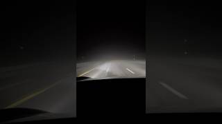 Snow Ice Fog  Dangerous Highway snow driving tires [upl. by Anohs114]