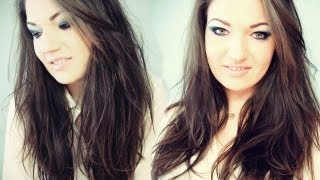 SEXY BEDHEAD HAIR 2nd Day Hairstyle Tutorial [upl. by Eltrym]