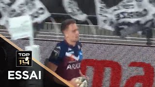 TOP 14  Essai de Nathanaël HULLEU UBB  Brive  BordeauxBègles  J17  Saison 20202021 [upl. by Ranit894]