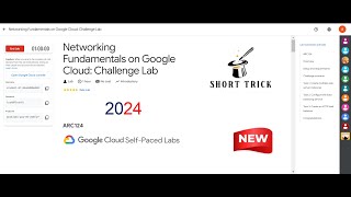 Networking Fundamentals on Google CloudChallenge Lab  2024  ARC124 qwiklabsarcade2024 gcp [upl. by Nadirehs]