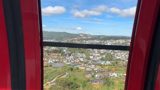 Dalat 🇻🇳Vietnam【Da Lat Cable Car】【4K】 mp4 [upl. by Annaj]