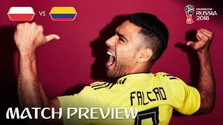 Radamel Falcao Colombia  Match 30 Preview  2018 FIFA World Cup™ [upl. by Narrad]