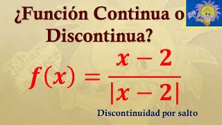 📌 CONTINUIDAD y DISCONTINUIDAD por salto de una función racional  Juliana la Profe [upl. by Acisseg]