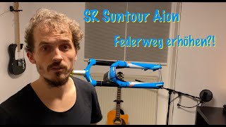 SR Suntour Aion Federweg erhöhen  Kleines Schraubervideo [upl. by Clausen]