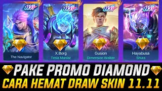 PAKE PROMO DIAMOND KUNING CARA HEMAT SKIN 1111  DI JAMIN PALING MURAH TIPS HEMAT SKIN 1111 ML [upl. by Elyak629]