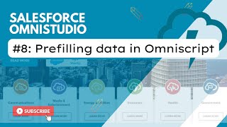 Session 8 Prefilling Data in Omniscript  Omnistudio  Salesforce Vlocity Sessions salesforce [upl. by Merta]