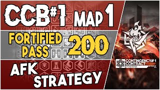 CCB1 Rotating Map 1  Fortified Pass 200 Score  AFK Easy Strategy  Pyrolysis 【Arknights】 [upl. by Emerick]