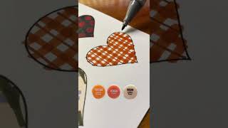 Wool Plaid Pattern coloringtutorial colorwithme ohuhumarkers [upl. by Buiron]