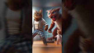 Aww kitten spend scary night 👻🙀 cats kitten cute horror cat cuteanimal [upl. by Tryck]