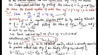 Frobenius Method Part 2 when roots of indicial equation equal [upl. by Obbard]