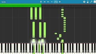 Juanes  A Dios Le Pido  Piano Tutorial  Midi [upl. by Lebbie]