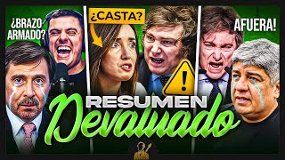 La Renuncia de Moyano Feinmann vs El Gordo Dan y ¿El Fin de Villarruel  Resumen Devaluado [upl. by Luna]