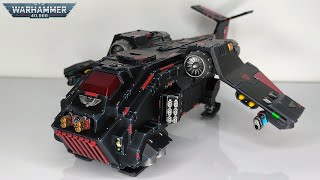 Dark Angels Stormraven Gunship  Warhammer 40K [upl. by Giovanna]